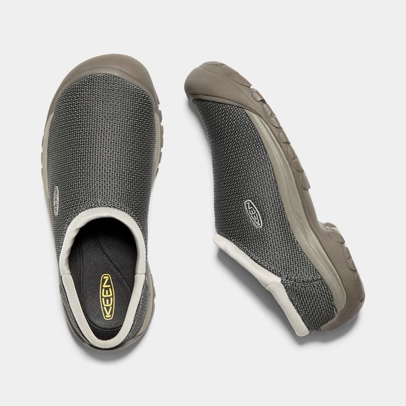 Keen Kaci Mesh Womens Slip On Shoes Deep Grey Factory Outlet NZ (7856-OSLRJ)